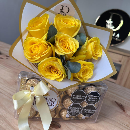 Encanto rosas amarillas