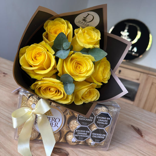 Encanto rosas amarillas