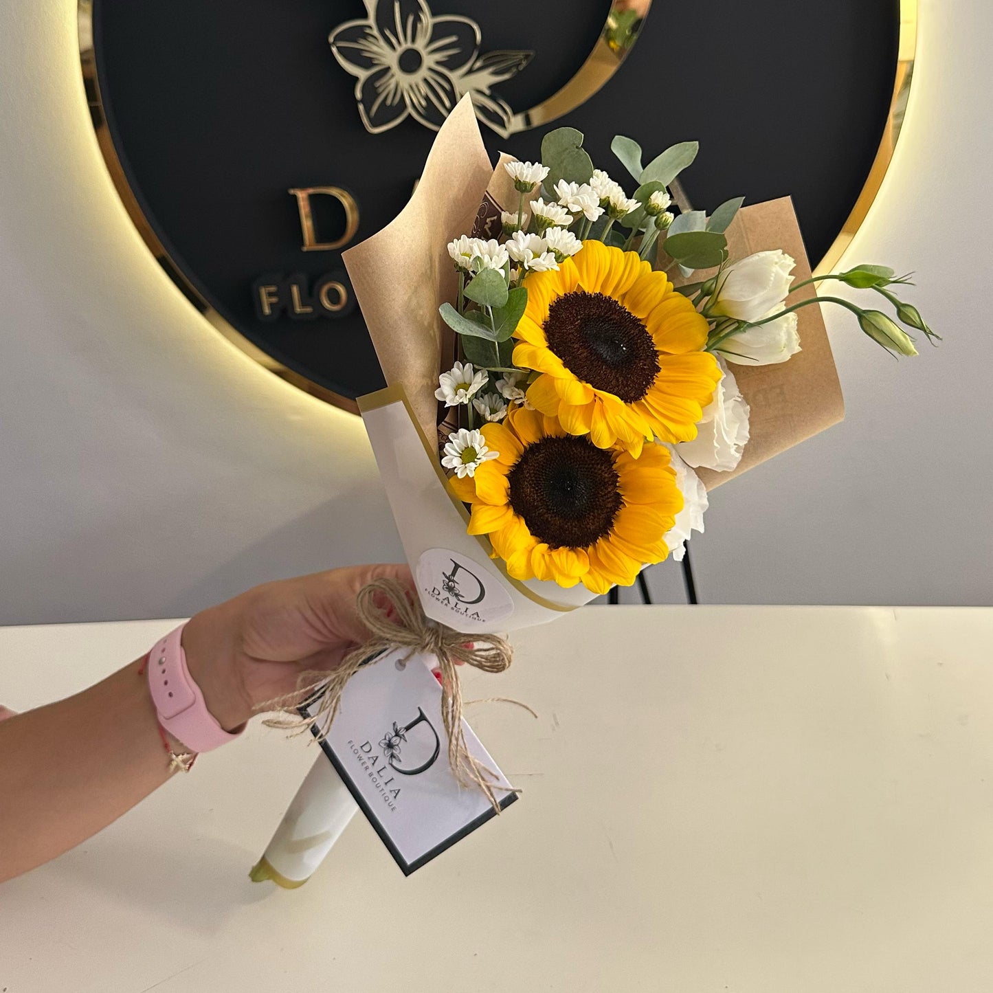 2 girasoles