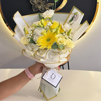 Ramillete mix floral amarillo