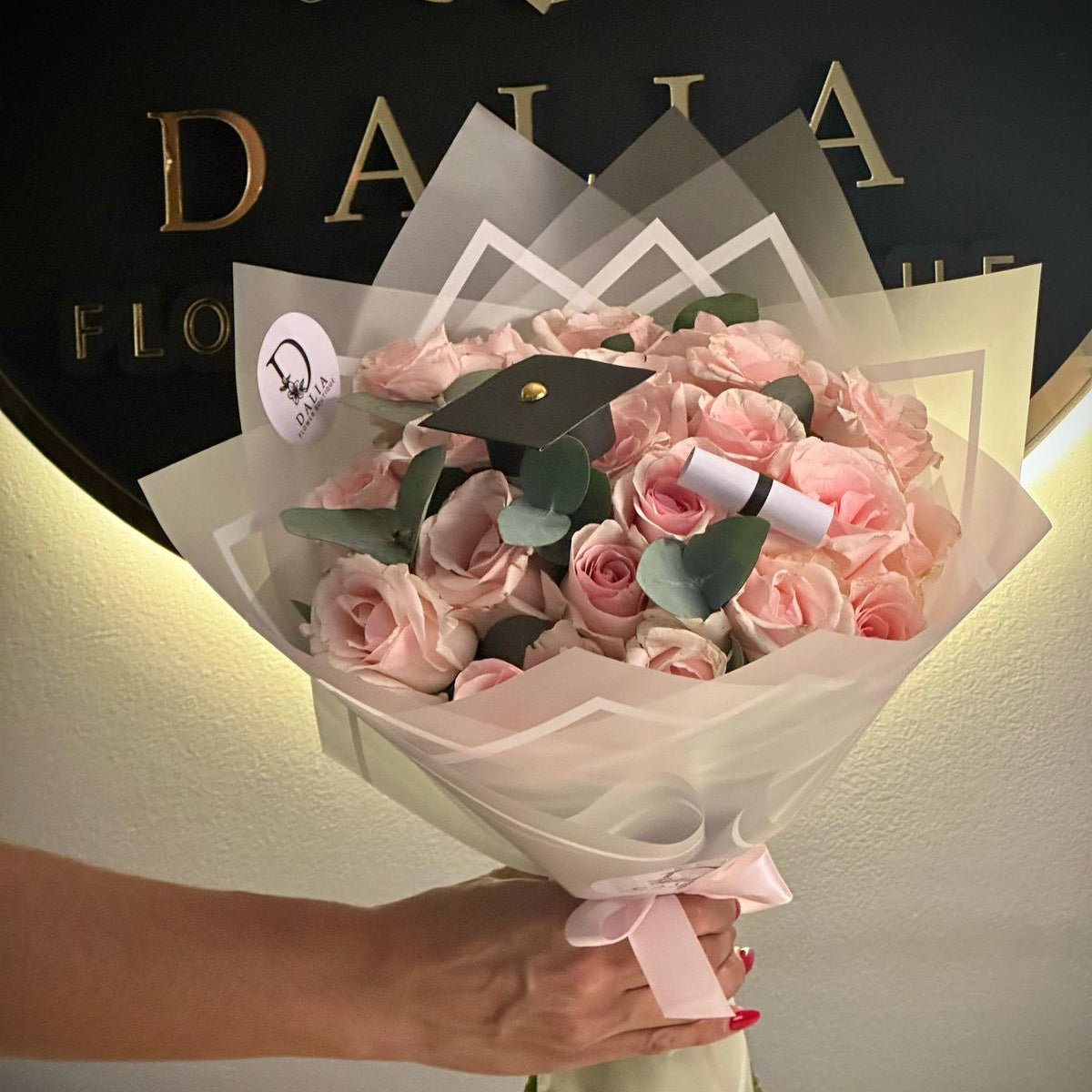 Bouquet Victoria Rosa - Edición egreso