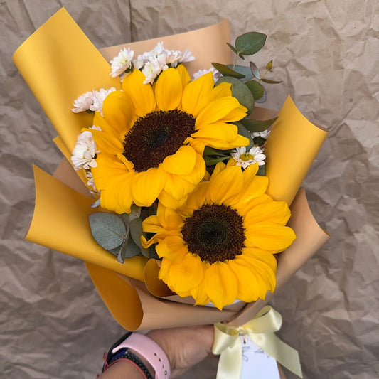 2 girasoles